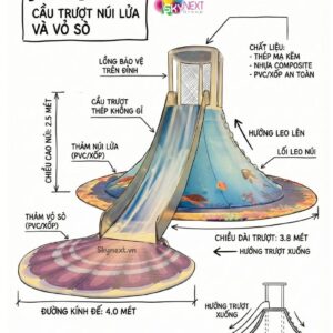 cau truot nui lua