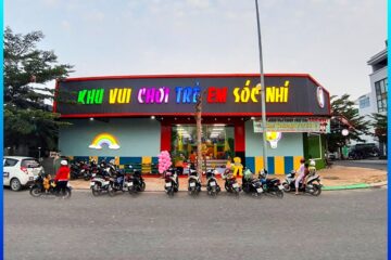 bien quang cao khu vui choi tu y tuong den thi cong content image