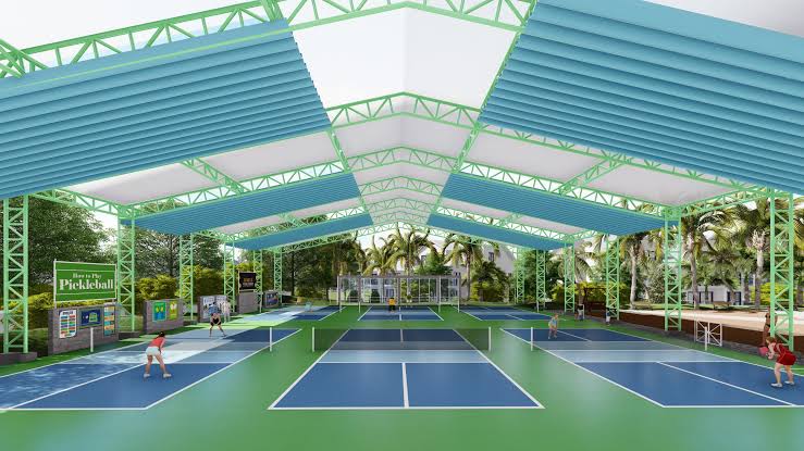 khu vui choi ket hop san pickleball hai phong content image